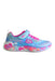 A Blue Sneakers from Skechers in size 7Y for girl. (Front View)