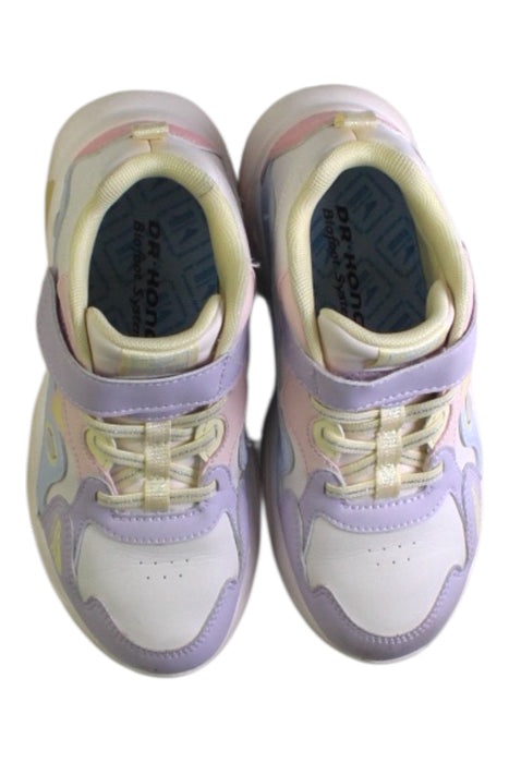 A Blue Sneakers from Dr. Kong in size 7Y for girl. (Back View)