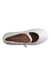 A White Dress Shoes from Age of Innocence in size 7Y for girl. (Front View)