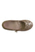 A Gold Flats from Age of Innocence in size 7Y for girl. (Front View)