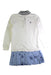 A White Sweater Dresses from Polo Ralph Lauren in size 6T for girl. (Front View)