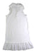 A White Sleeveless Dresses from Polo Ralph Lauren in size 6T for girl. (Back View)