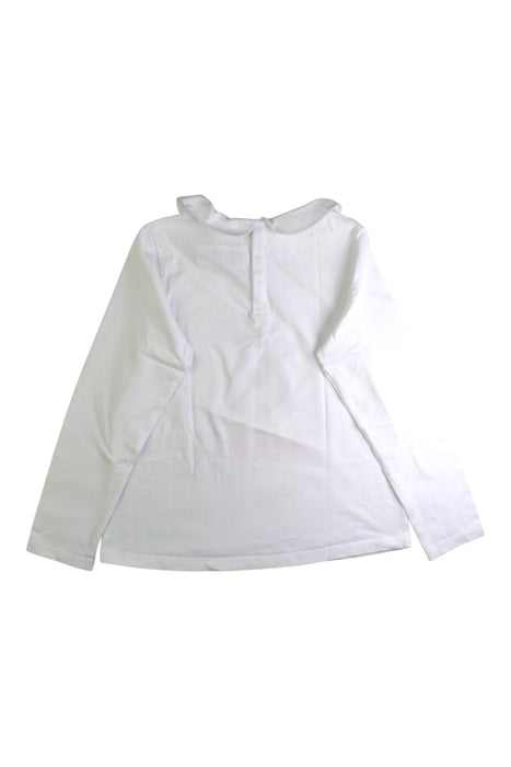 A White Long Sleeve Tops from Jacadi in size 10Y for girl. (Back View)