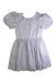 A Blue Short Sleeve Dresses from Polo Ralph Lauren in size 8Y for girl. (Front View)