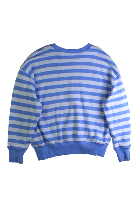 A Blue Crewneck Sweatshirts from Polo Ralph Lauren in size 7Y for girl. (Back View)