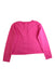 A Pink Cardigans from Jacadi in size 8Y for girl. (Back View)
