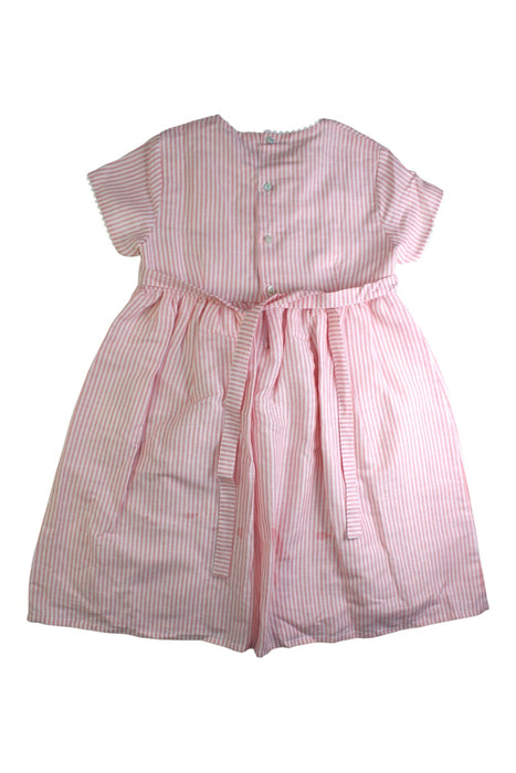 A Pink Short Sleeve Dresses from La Coqueta in size 9Y for girl. (Back View)