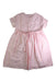 A Pink Short Sleeve Dresses from La Coqueta in size 9Y for girl. (Back View)