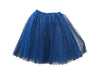 A Blue Tulle Skirts from Jacadi in size 6T for girl. (Front View)
