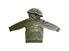 A Green Hooded Sweatshirts from Adidas in size 5T for neutral. (Front View)