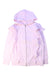 A Pink Zippered Sweatshirts from Seed in size 6T for girl. (Front View)