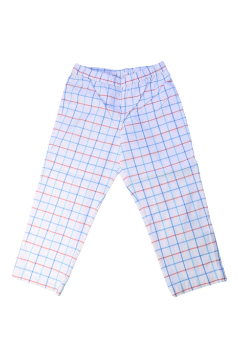 A Blue Casual Pants from Jacadi in size 4T for boy. (Front View)