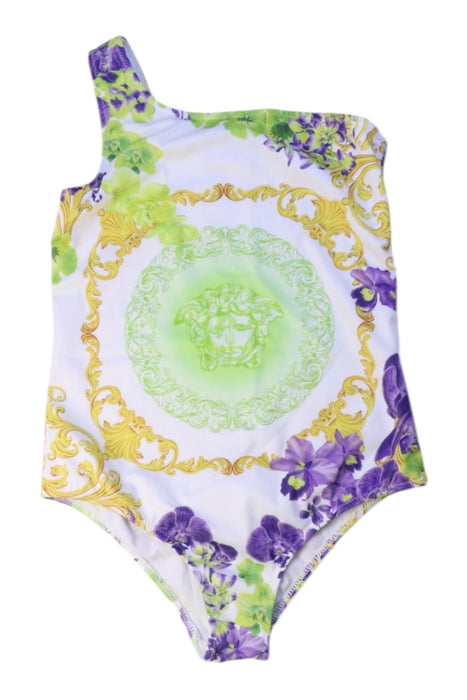 A Multicolour Swimsuits from Young Versace in size 8Y for girl. (Front View)