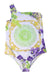 A Multicolour Swimsuits from Young Versace in size 8Y for girl. (Front View)