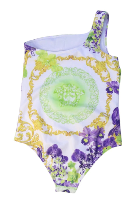 A Multicolour Swimsuits from Young Versace in size 8Y for girl. (Back View)