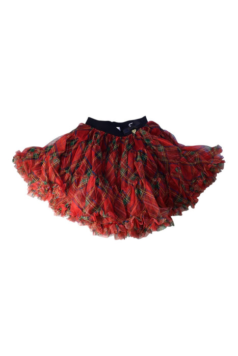 A Red Tulle Skirts from Angel's Face in size 5T for girl. (Front View)