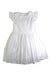 A White Sleeveless Dresses from Jacadi in size 8Y for girl. (Front View)