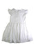 A White Sleeveless Dresses from Jacadi in size 8Y for girl. (Back View)