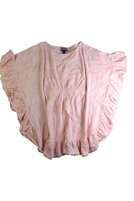 A Pink Cover Ups from Vilebrequin in size 6T for girl. (Front View)