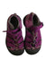 A Purple Sandals from Keen in size 6T for girl. (Back View)
