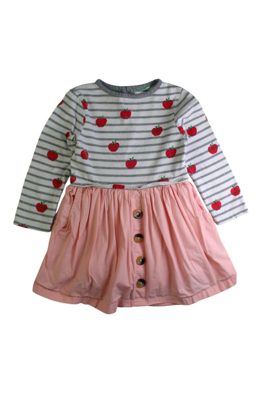 A Pink Long Sleeve Dresses from Boden in size 2T for girl. (Front View)