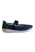 A Navy Flats from Stride Rite in size 5T for girl. (Front View)