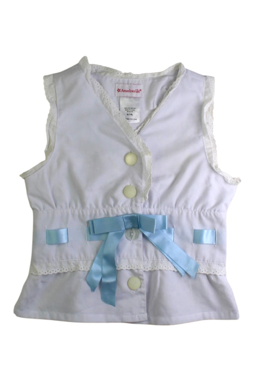 A White Separates from American Girl in size 7Y for girl. (Front View)