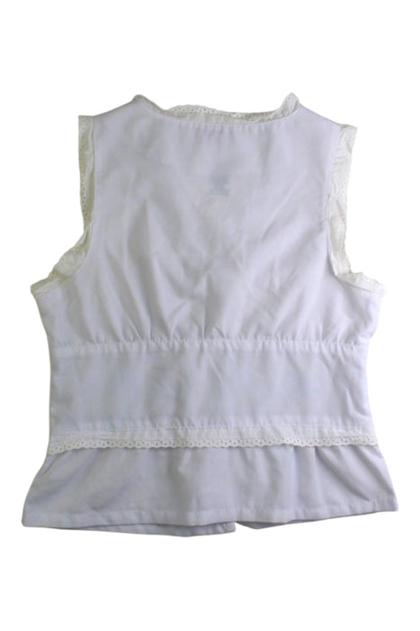 A White Separates from American Girl in size 7Y for girl. (Back View)