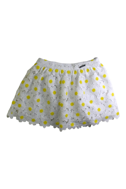 A White Short Skirts from Mayoral in size 5T for girl. (Front View)