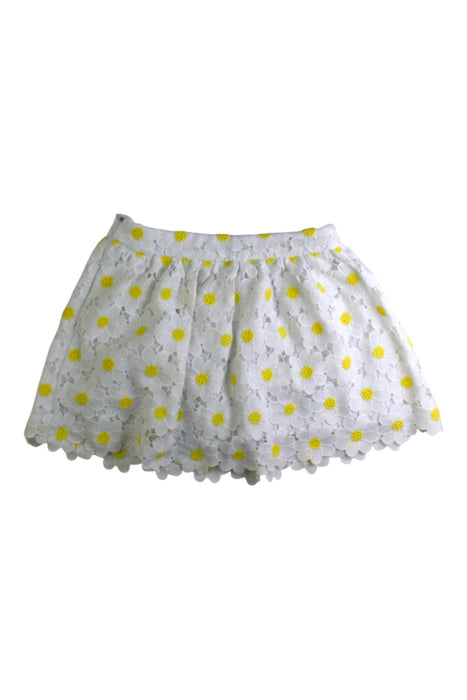 A White Short Skirts from Mayoral in size 5T for girl. (Back View)