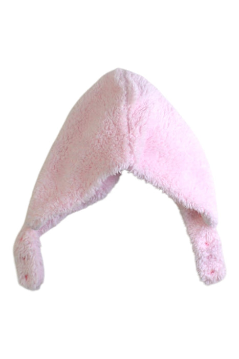 A Pink Winter Hats from Chickeeduck in size 2T for girl. (Back View)