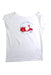 A White Short Sleeve Tops from Janie & Jack in size 7Y for girl. (Front View)