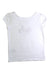 A White Short Sleeve Tops from Janie & Jack in size 7Y for girl. (Back View)