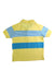 A Yellow Short Sleeve Polos from Tommy Hilfiger in size 4T for boy. (Back View)