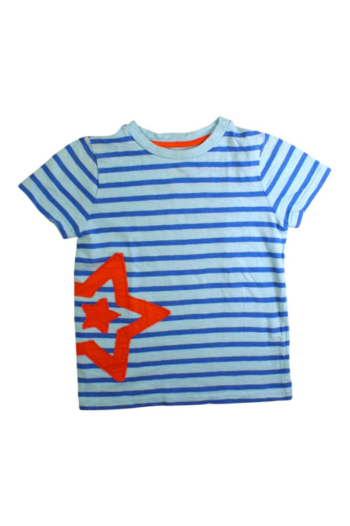 A Blue Short Sleeve Tops from Boden in size 4T for boy. (Front View)