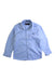 A Blue Long Sleeve Polos from Mayoral in size 3T for boy. (Front View)