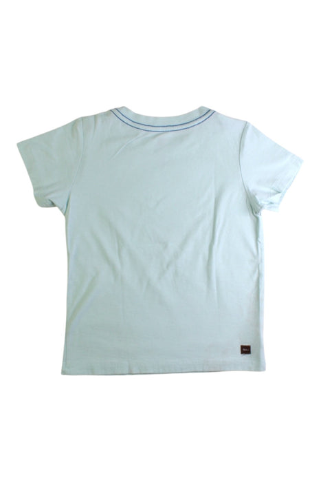 A Blue Short Sleeve T Shirts from Tea in size 4T for boy. (Back View)
