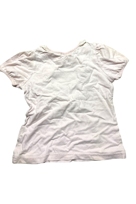 A Pink Short Sleeve T Shirts from ELLE in size 4T for girl. (Back View)