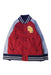 A Red Lightweight Jackets from Miki House in size 2T for boy. (Front View)