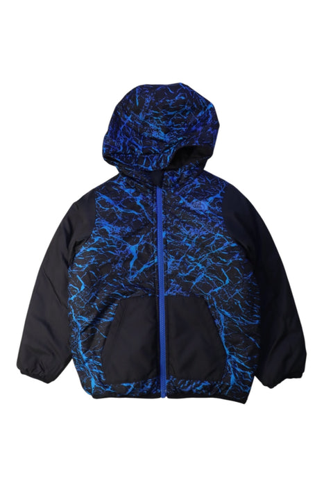 A Black Puffer/Quilted Jackets from The North Face in size 4T for boy. (Back View)