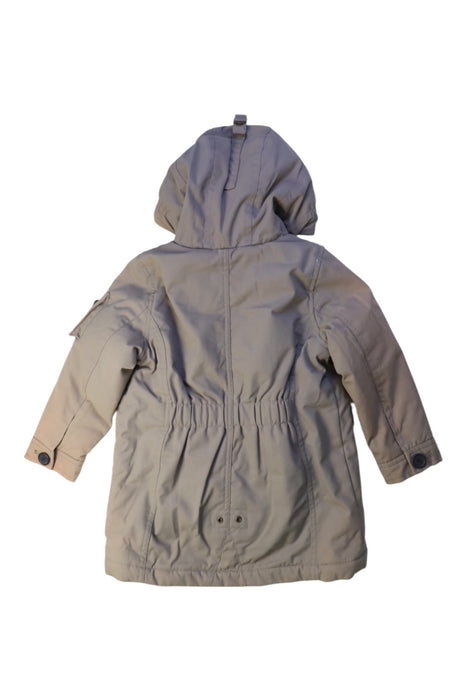 A Beige Coats from Bonpoint in size 3T for boy. (Back View)
