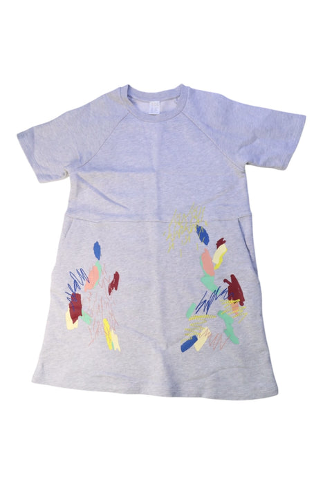 A Grey Short Sleeve Dresses from COS in size 4T for girl. (Front View)