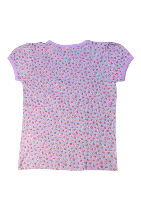 A Purple Short Sleeve T Shirts from Boden in size 7Y for girl. (Back View)