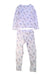 A White Pyjama Sets from Seed in size 7Y for girl. (Back View)
