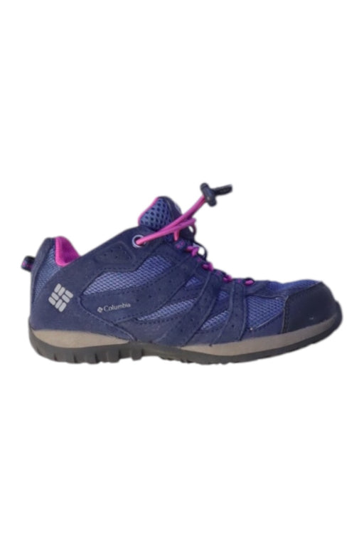 A Navy Sneakers from Columbia in size 6T for neutral. (Front View)
