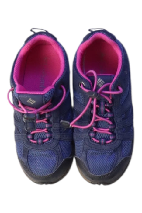 A Navy Sneakers from Columbia in size 6T for neutral. (Back View)