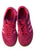 A Pink Sneakers from Adidas in size 6T for girl. (Back View)