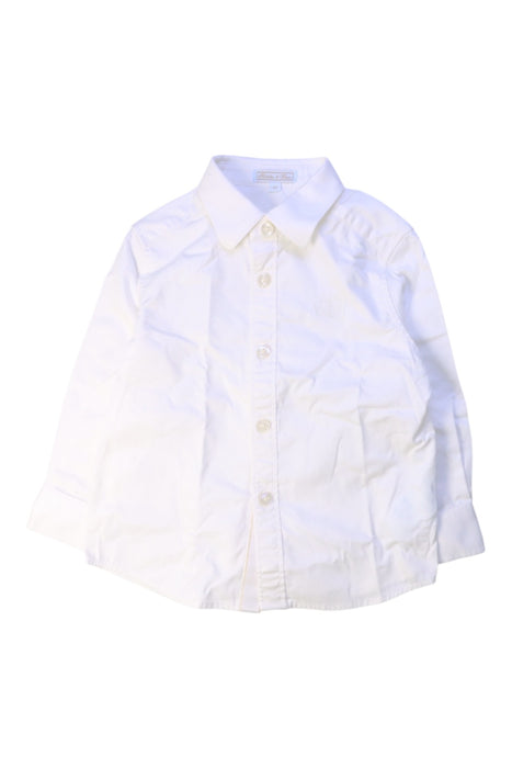 A White Long Sleeve Shirts from Nicholas & Bears in size 2T for boy. (Front View)