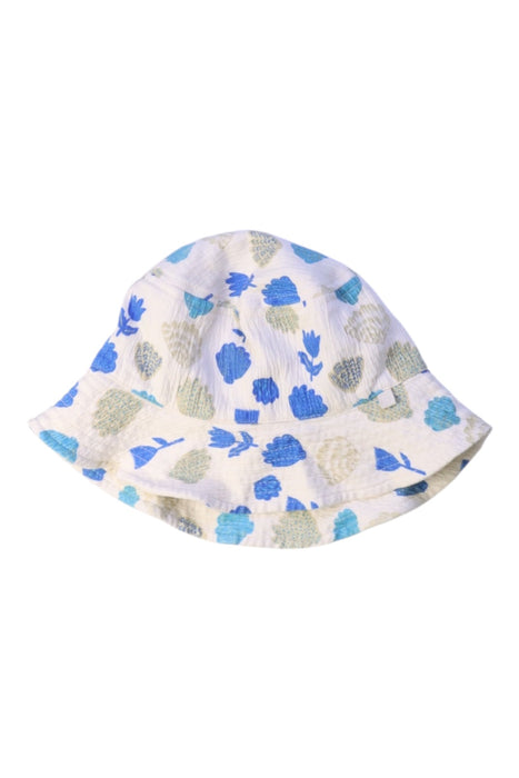 A Blue Sun Hats from Wilson & Frenchy in size 3T for neutral. (Front View)