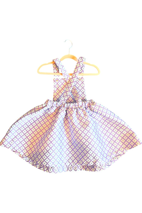A Multicolour Overall Dresses from Angel's Face in size 5T for girl. (Back View)